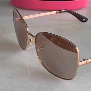 Juicy Couture Rose gold finish sunglasses